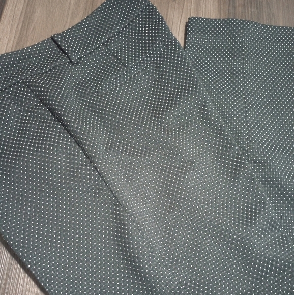 Ann Taylor Pants - Ann Taylor Navy Polka Dot Blue Pants